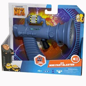 Despicable Me 4 SFX Mini Fart Blaster Toy With 8 Sounds & Light-Up Effects